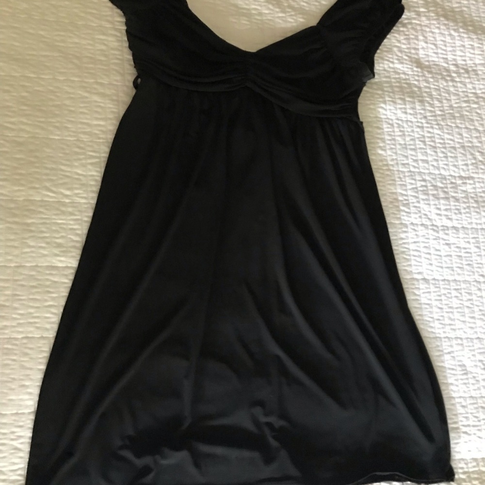 Babydoll black dress